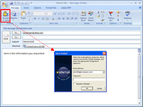 Outlook 2007 Screenshot